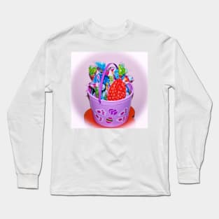 Easter Bucket Treats Long Sleeve T-Shirt